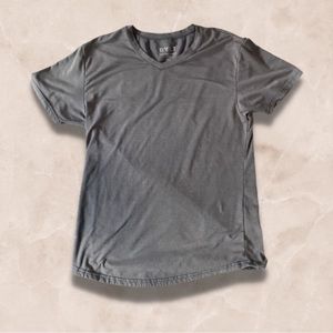 BYLT Basics Men’s M Grey V-Neck Tee